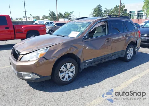 2011 Subaru Outback 2.5I Premium from USA, damaged, VIN 4S4BRBHC8B3413807